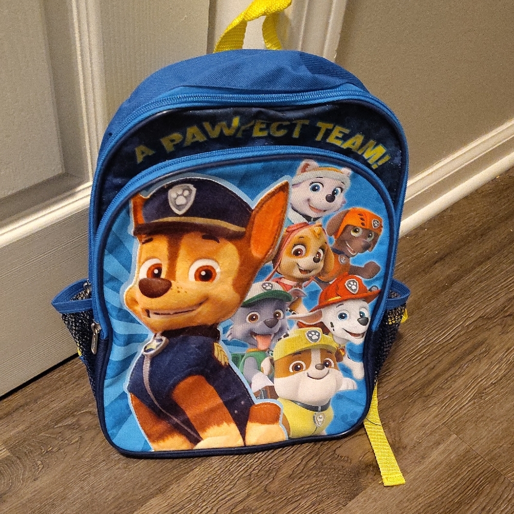 Blue Paw Patrol Backpack